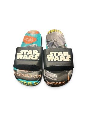 Ground Up Star Wars The Mandalorian Grogu Slide Sandals Men's 8